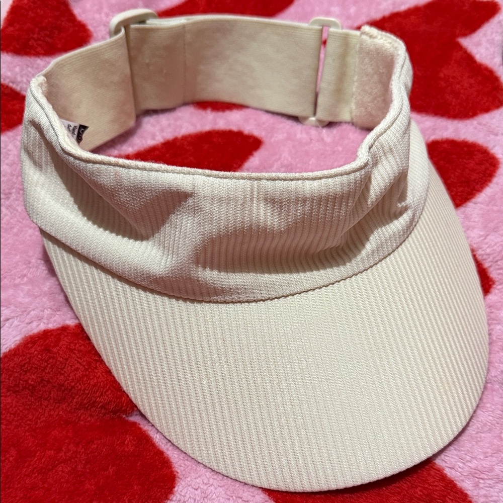 Cream Women's Visor